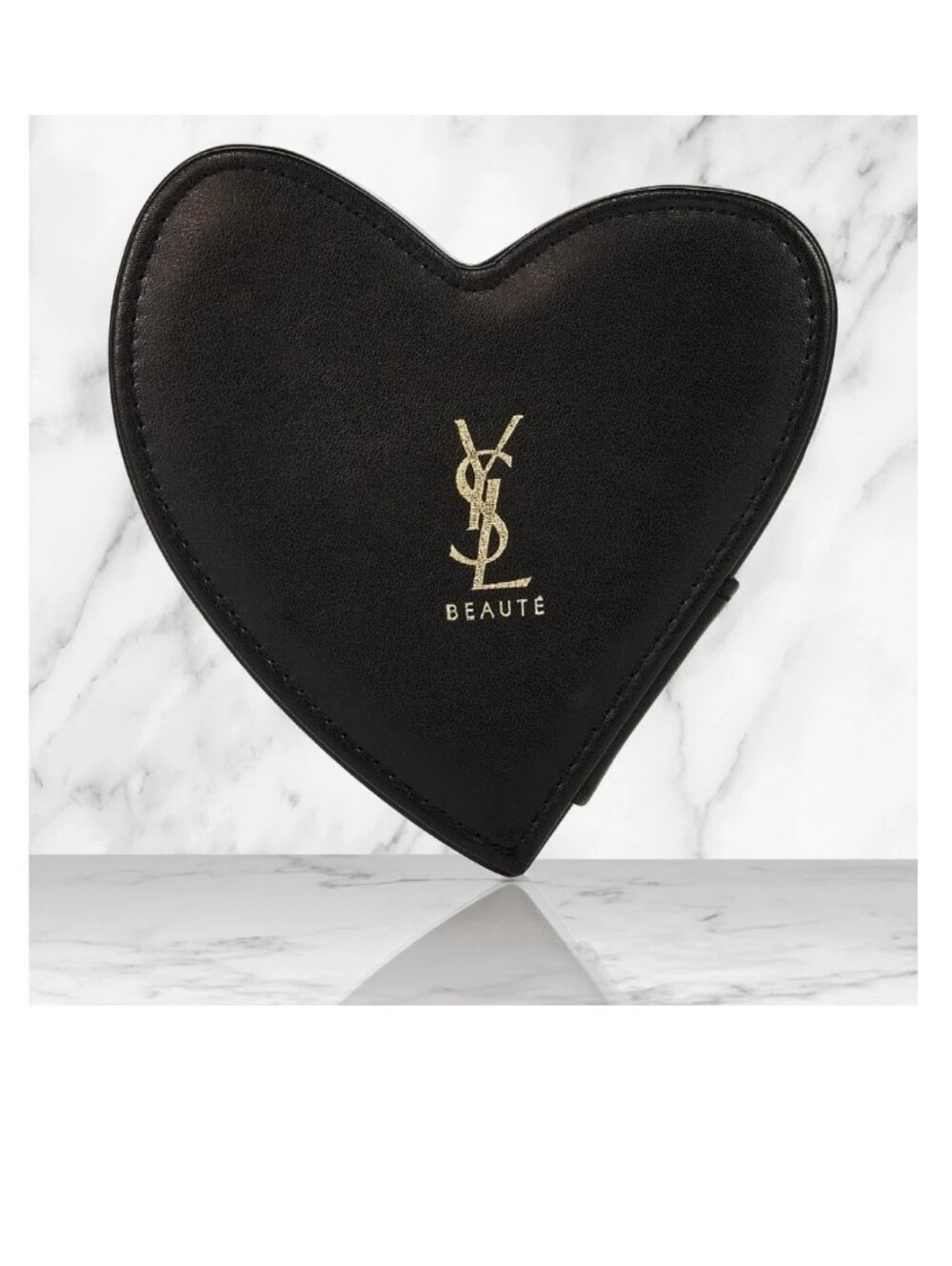 Yves Saint Laurent YSL Beauté Heart Cosmetic Case Mirror